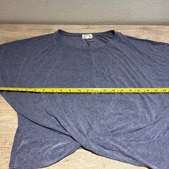 Project Social T PST Los Angeles Purple Heather Long Sleeve Stretch Top Large XL - Picture 8 of 8